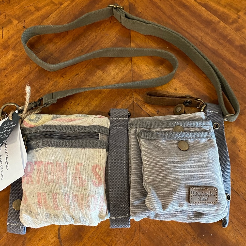 Selina Vaughan Studios Vintage Feed Sack Bag